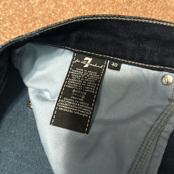 7 for all mankind austyn jean size 40 - Picture 3 of 5